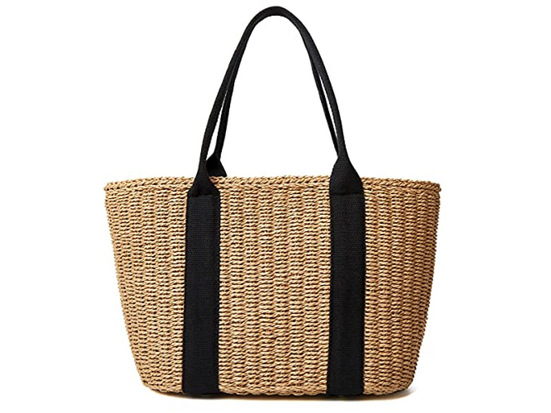 Children Straw Bags Half Soon Bag Hand-Held Customize