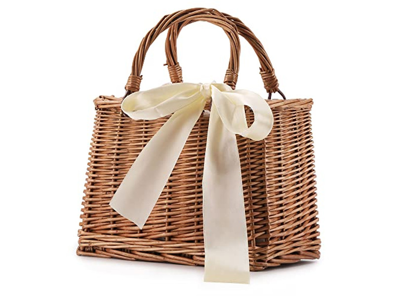 Large Hobo Straw Bag Mesh Beach Mini Crossbody Woven