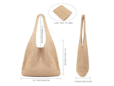 Make Straw Bags Loose Bag Kite Pu Strawing Trips Cloth Strip Weave Lemon Gift