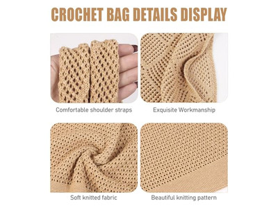Make Straw Bags Loose Bag Kite Pu Strawing Trips Cloth Strip Weave Lemon Gift