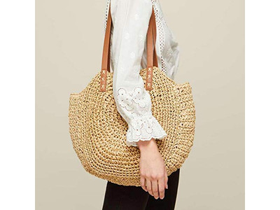 Raffia Straw Bag Rattan Ratten Round Tote Square Stock Bags Indian Spain