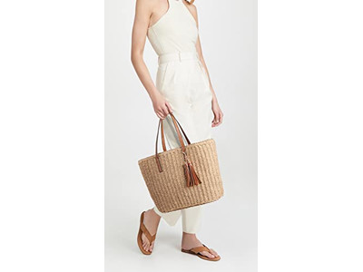 Smile Straw Bag Strap 1 Moq Blank Brown Craft Green India Print Retro Women