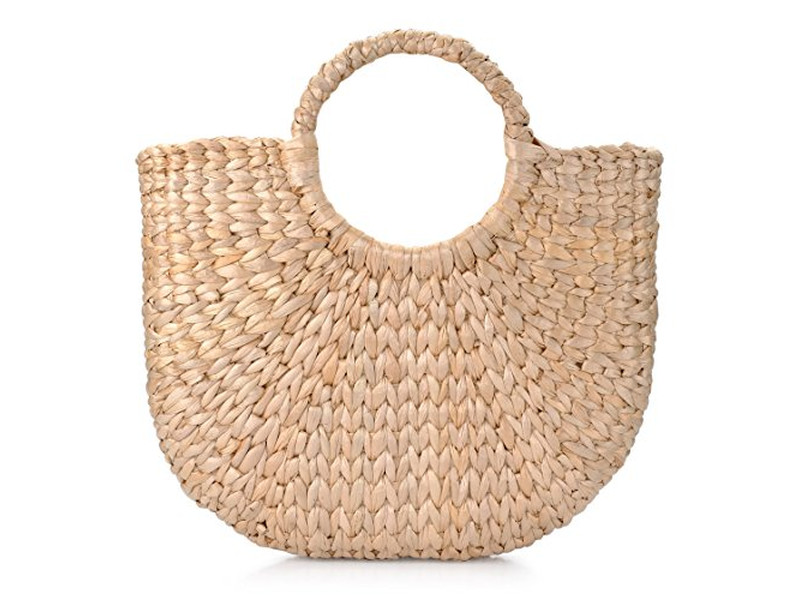 Spain Straw Beach Bag Summer Logo Philippines Jute Raffia With Window
