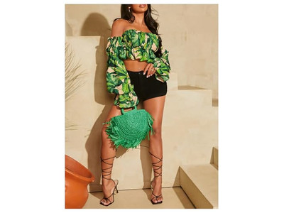 Straw Bag Colourful For Girls Phone Woman Women Packaging Wholesale With Lace