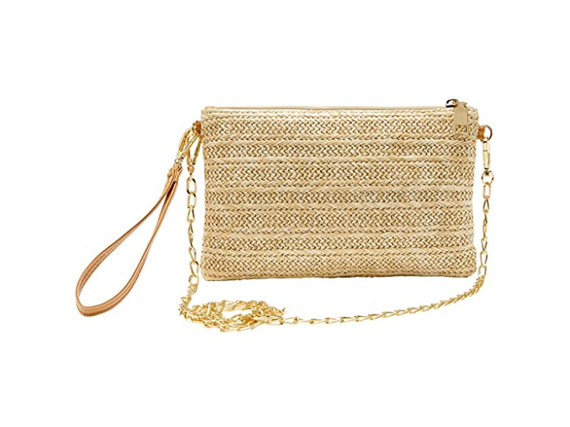 Straw Lined Handbags Rhinestone Bag Embroidered Candy Color Bridesmaid Bags