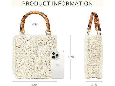 Child Straw Bucket Bag Fun Summer Purse Fashion Backpack High Quality