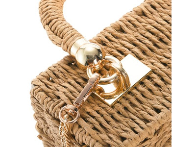 Fancy Straw Bags Modern Bag Pp Big Large Tote Kenya Mini Purse Shells Female