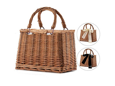 Large Hobo Straw Bag Mesh Beach Mini Crossbody Woven