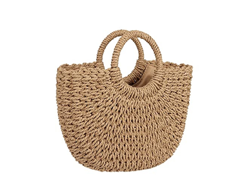 Manufacture Straw Bag Promotional Rattan And Bags Crochet Handbag