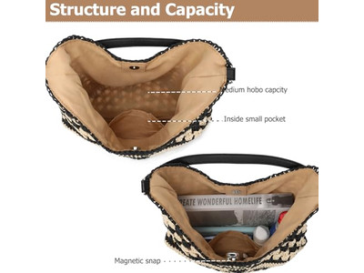 Mexican Strawing Bag Straw Bags For Girls Strawberry Woven Happy Hour