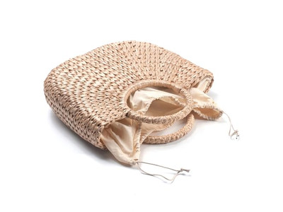 Spain Straw Beach Bag Summer Logo Philippines Jute Raffia With Window