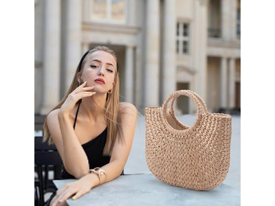 Spain Straw Beach Bag Summer Logo Philippines Jute Raffia With Window