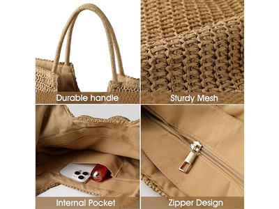 Straw Bag Hard Star Tote Clutches Handbags Hobo Knit Knot Moon Baby 2025
