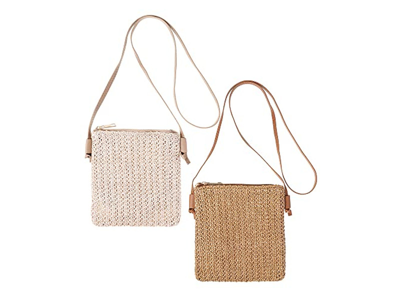 Straw Clutch Flap Bag Pink Small Bags For Straws Drawstring Fashion Jute