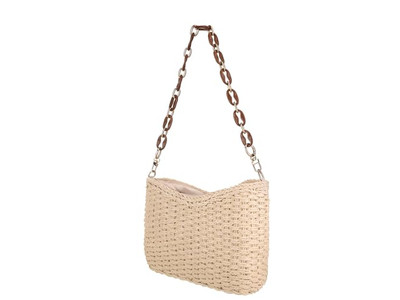 Straw Crossbody Tote Handbag Medium Hollow Out Bag