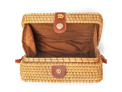 Straw Tote Summer Bag Top Handle Woven Pearl Tassel Kids Wheat Women Crossbody